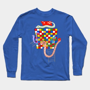 Snake and Ladder Long Sleeve T-Shirt